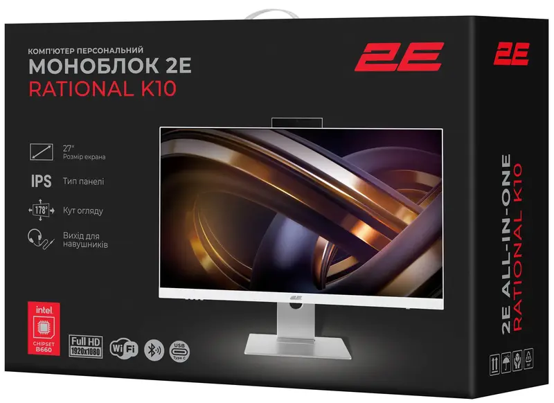 Моноблок 2E Rational K10 27" White (2E-K10.0012) - фото - №16