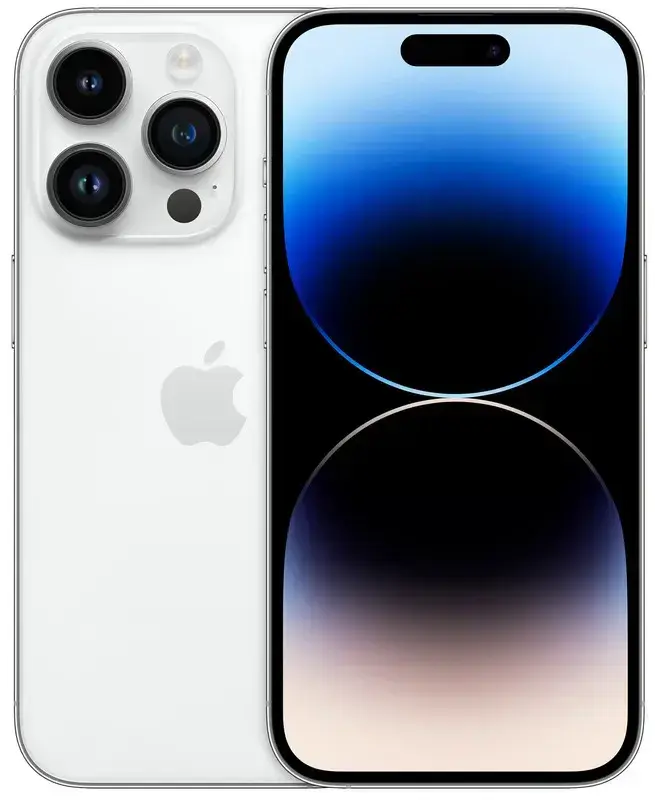 Б/В Apple iPhone 14 Pro 128Gb Silver (Це Ідеал) - фото - №0