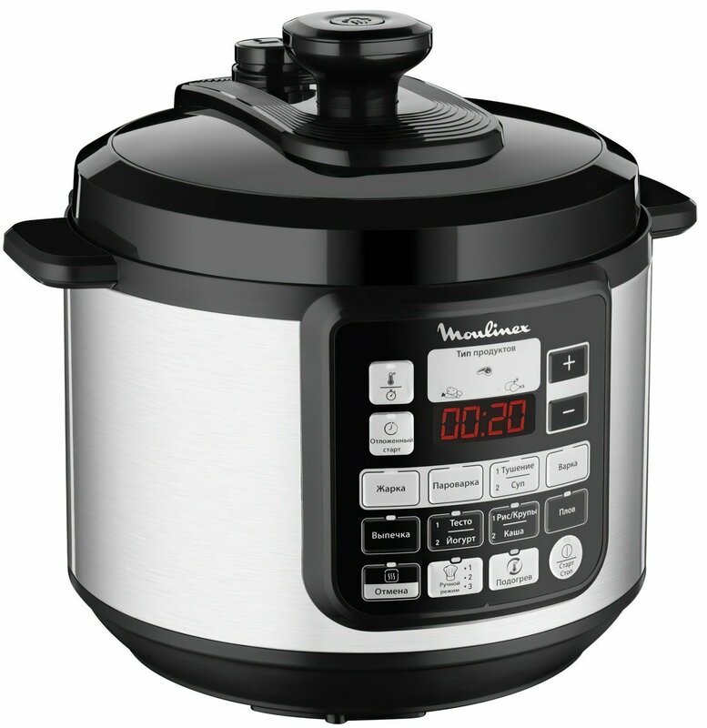 Мультиварка-скороварка Moulinex CE620D34 - фото - №1