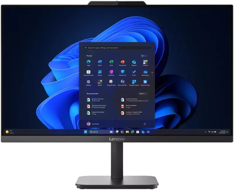 Моноблок Lenovo V105 24 Eclipse Black (13Q0000XUI) - фото - №0