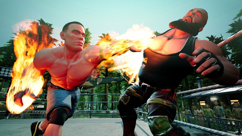 Диск WWE Battlegrounds (Blu-ray, English version) для PS4 PRE-0007 - фото - №2