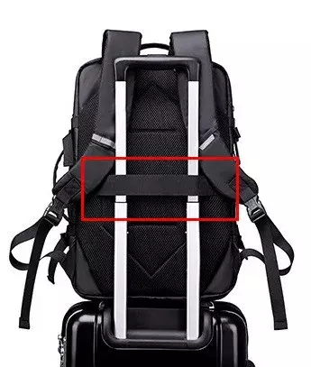Рюкзак Golden Wolf GB00447 Black Solid - фото - №6
