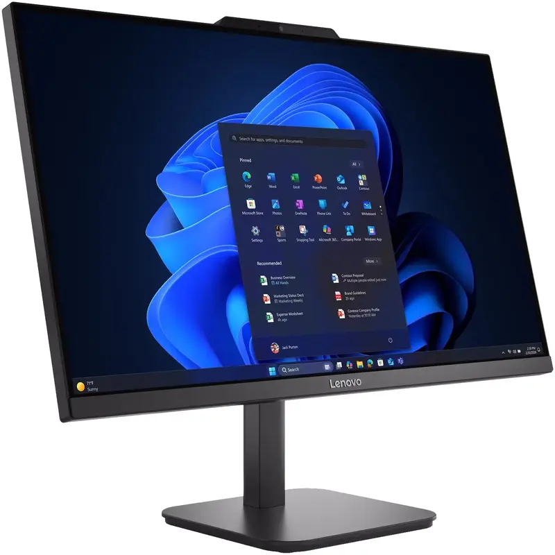 Моноблок Lenovo V105 24 Eclipse Black (13Q0000XUI) - фото - №1