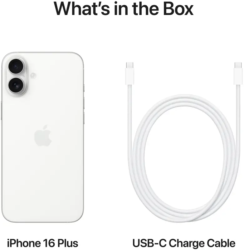 Б/В Apple iPhone 16 Plus 128Gb White (Це Ідеал) - фото - №8