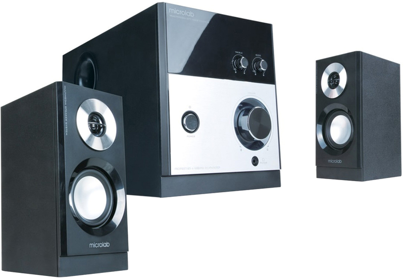Колонки MICROLAB 2.1 M-880 (Black) - фото - №0