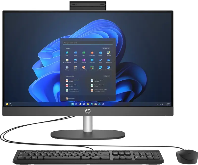 Моноблок HP ProOne 240 G10 Black (9M9H7AT) - фото - №0