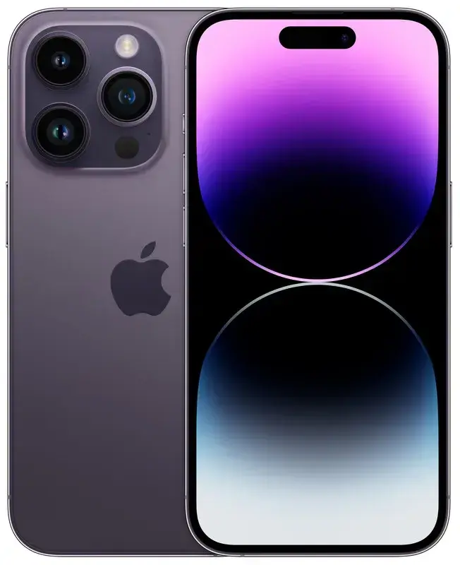 Б/В Apple iPhone 14 Pro 128Gb Deep Purple (Це Норм) - фото - №0