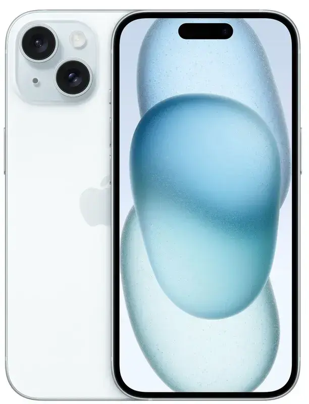 Б/В Apple iPhone 15 256Gb Blue (Це Ідеал) - фото - №0
