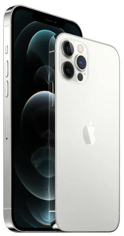 Б/В Apple iPhone 12 Pro 128Gb silver (Це Топ) - фото - №1