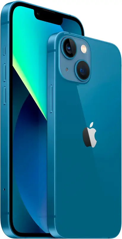 Б/В Apple iPhone 13 128Gb blue (Це Топ) - фото - №2