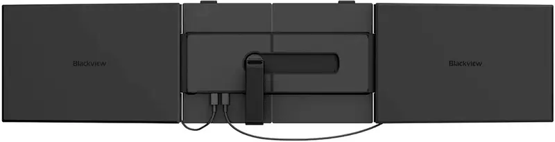 Монитор Blackview Laptop Screen Extender DCM6 14' Dual Grey - фото - №4