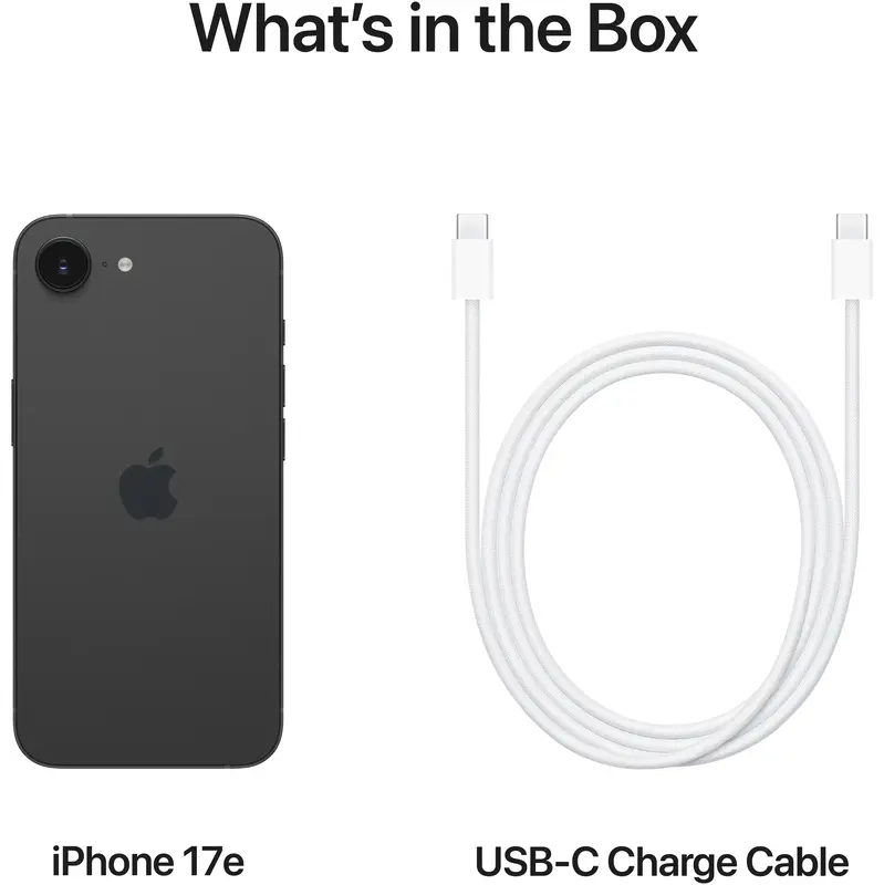 Смартфон Apple iPhone 17e 512GB Black - фото - №4