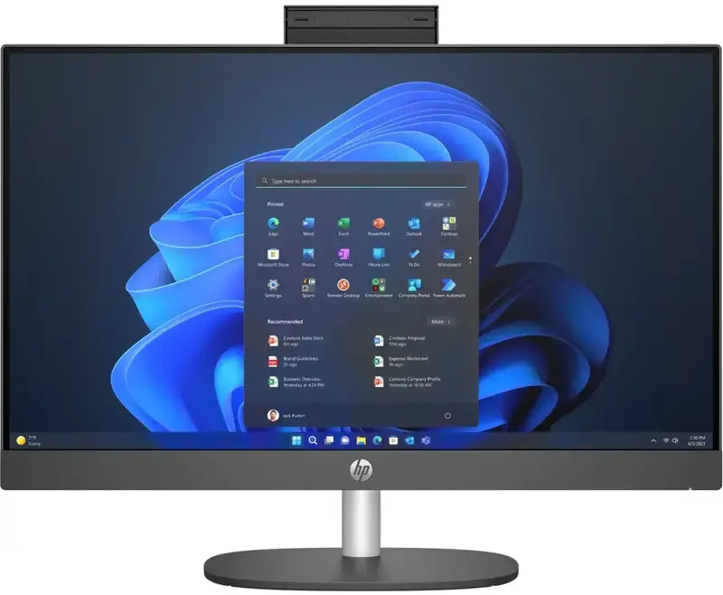 Моноблок HP ProOne 240 G10 Black (9M9H7AT) - фото - №4