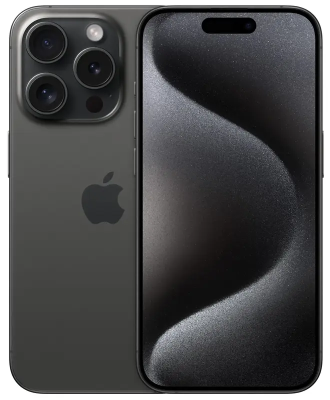 Б/В Apple iPhone 15 Pro 256Gb Black Titanium (Це Ідеал) - фото - №0