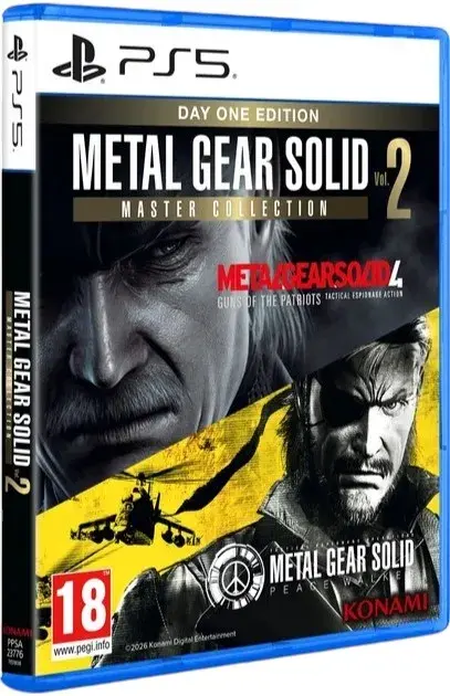 Гра консольна PS5 Metal Gear Solid Master Collection Volume 2, BD диск - фото - №1