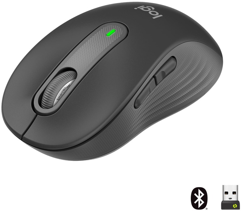 Миша Logitech Wireless M650 (Graphite) 910-006253 - фото - №0