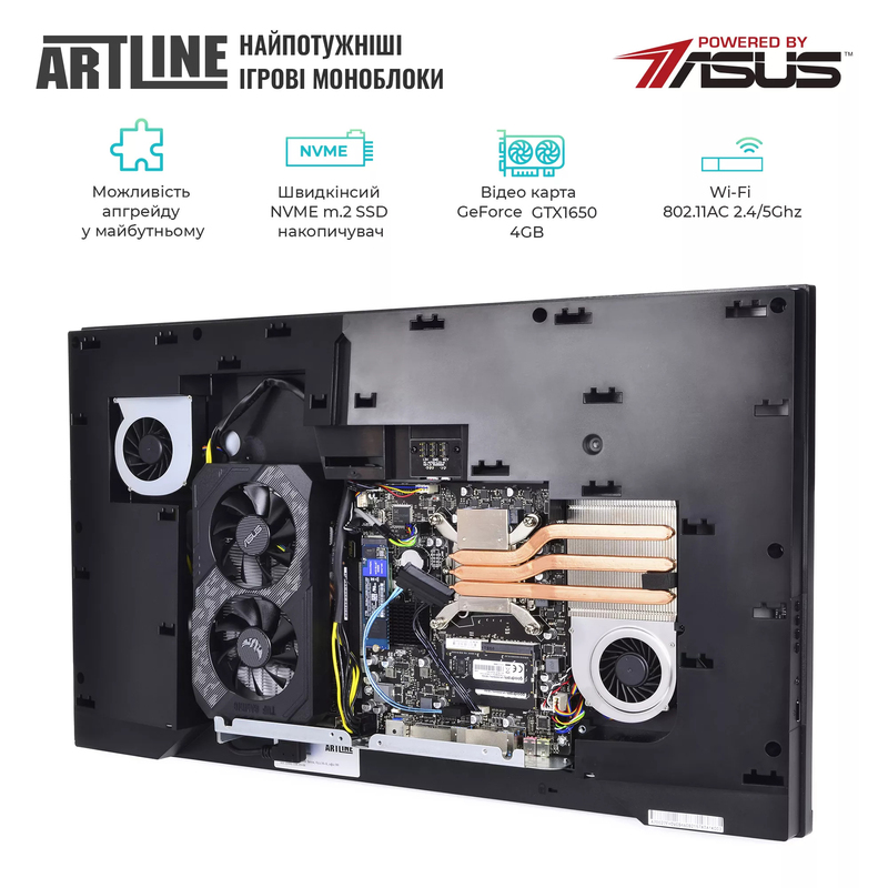 Моноблок ARTLINE Gaming G75 (G75v20) Black - фото - №7