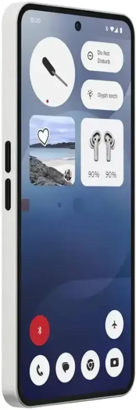 Смартфон Nothing Phone (3a) 12/256GB White (920021W) - фото - №3