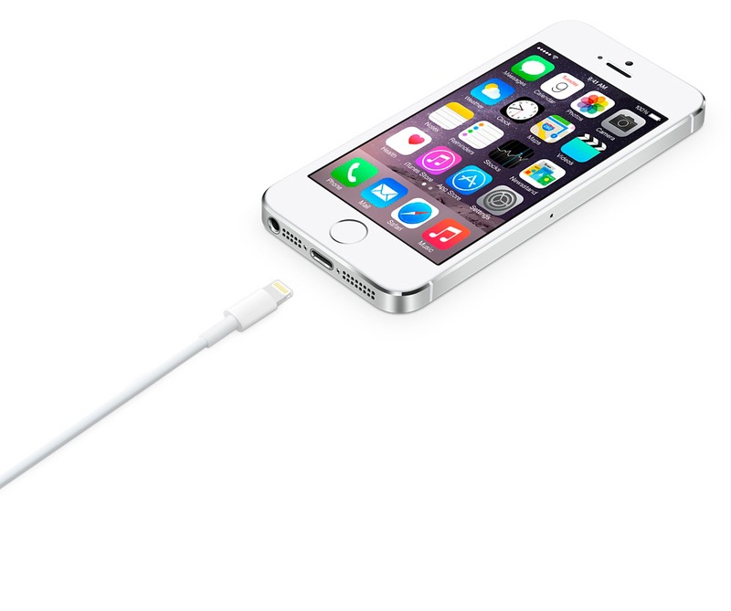 Кабель Apple 2m USB to Lightning (White) MD819 - фото - №1