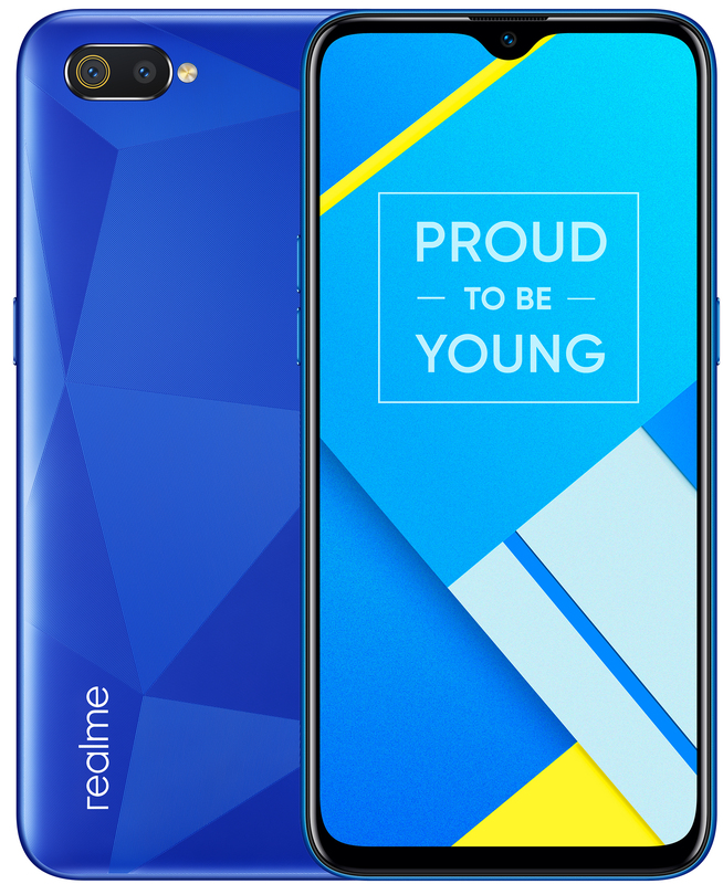 realme C2 2/32Gb (Diamond Blue) - фото - №0