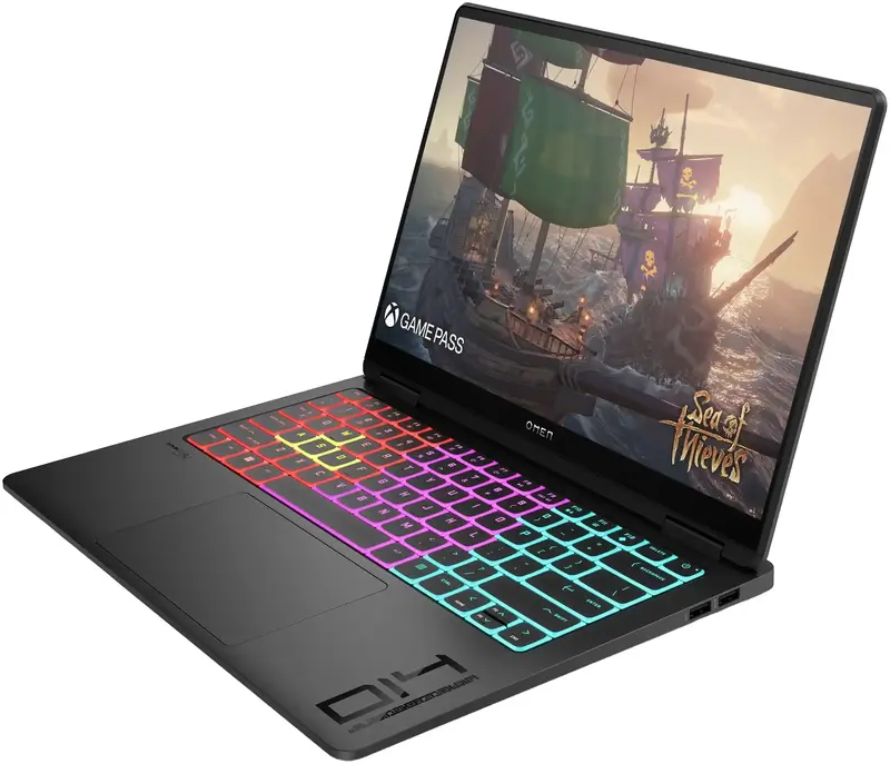 Ноутбук HP Omen Transcend Laptop 14-fb0023ua Shadow Black (A49ZTEA) - фото - №2